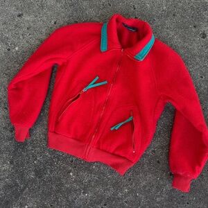 Vintage 80s Colorblock Windbreaker